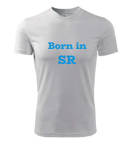 Tričko Born in SR