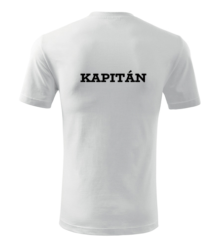Tričko kapitán - Dárek pro námořníka