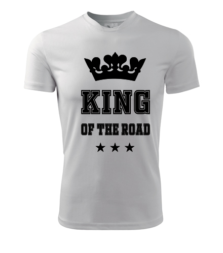 Tričko King of road - Dárek pro řidiče autobusu