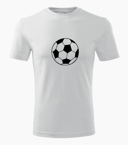 Tričko s fotbalovým míčem - Dárek pro fotbalistu