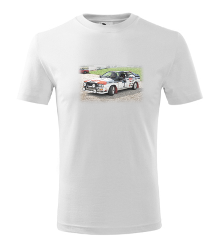 Dětské tričko s kresbou Audi Quattro - Dětská trička s auty