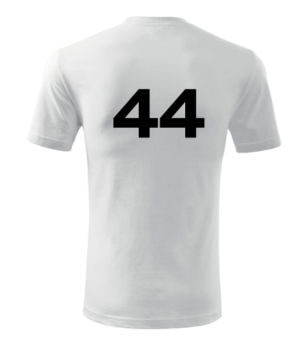 Tričko s číslem 44 - Trička s číslem