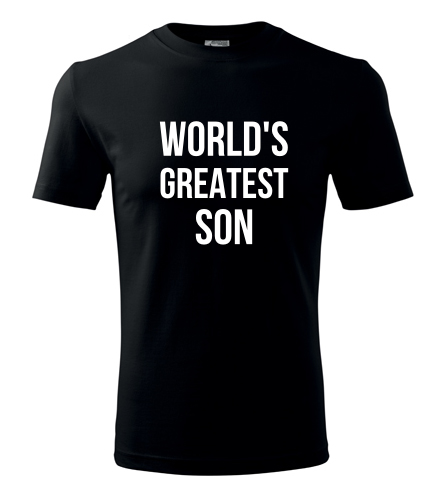Tričko Worlds Greatest Son