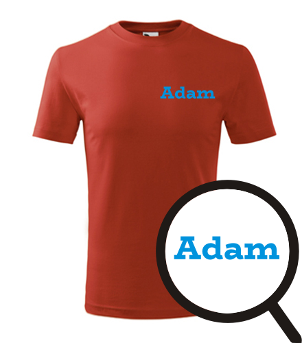 Dětské tričko Adam - Dárek pro kluka k 10