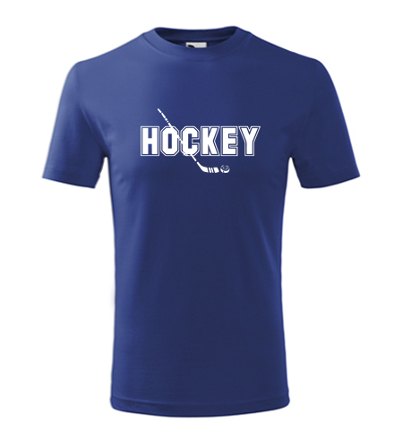 Dětské tričko s nápisem Hockey - Dárek pro kluka k 9