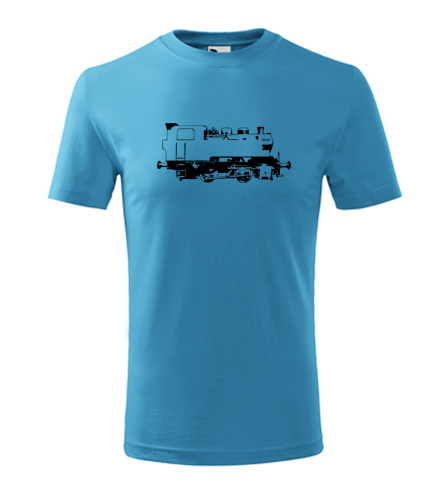 Dětské tričko s obrázkem parní lokomotivy 213 - Dárek pro kluka k 9