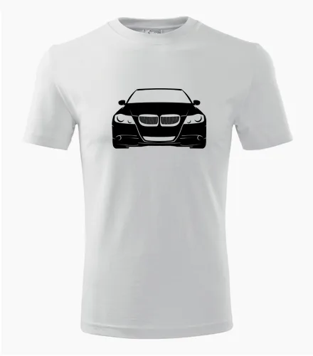 Bílé tričko s BMW