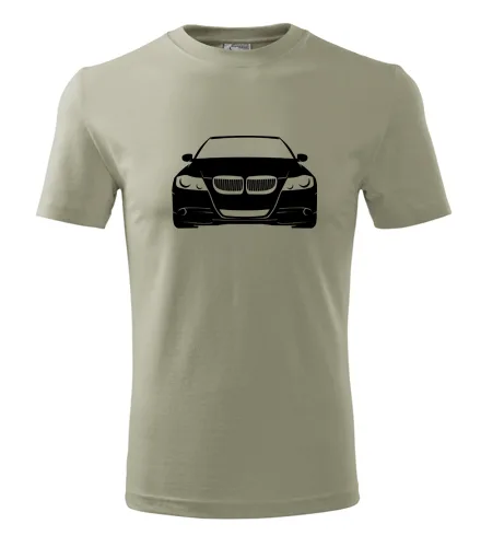 Khaki tričko s BMW