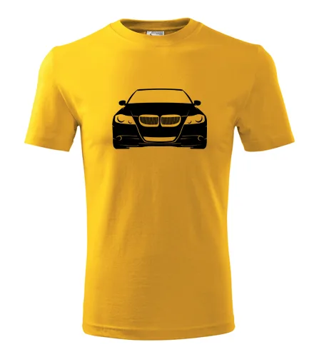 Žluté tričko s BMW