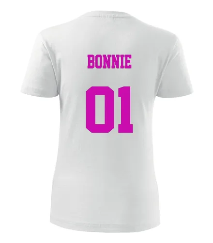 Bílé dámské tričko Bonnie
