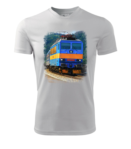 Tričko s lokomotivou Eso 362.078 - Dárek pro železničáře