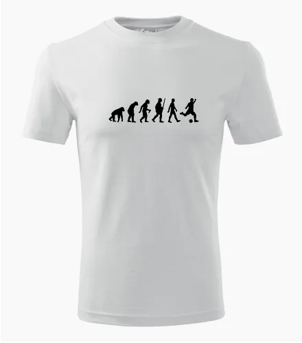 Tričko evoluce fotbal