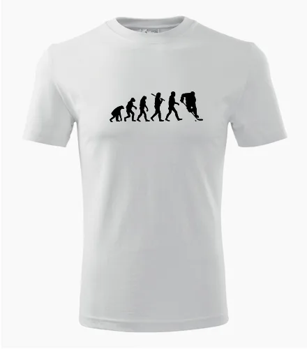 Tričko evoluce hokej