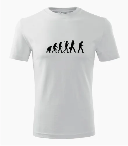 Tričko evoluce mobilní telefon