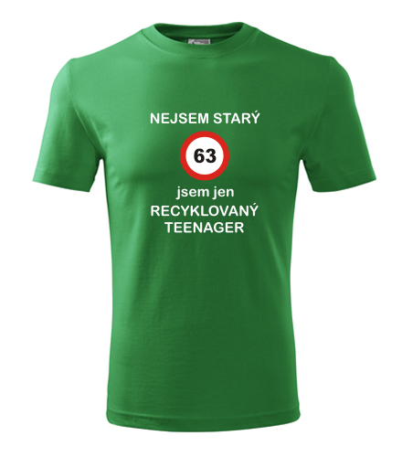 Zelené tričko jsem recyklovaný teenager 63