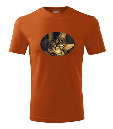 Oranžové tričko s kočkou 3