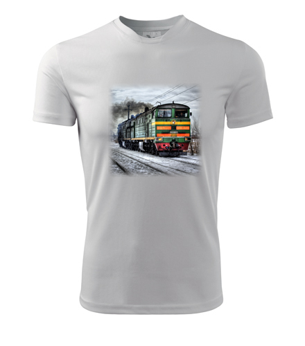 Tričko s lokomotivou Ragulin - Dárek pro železničáře