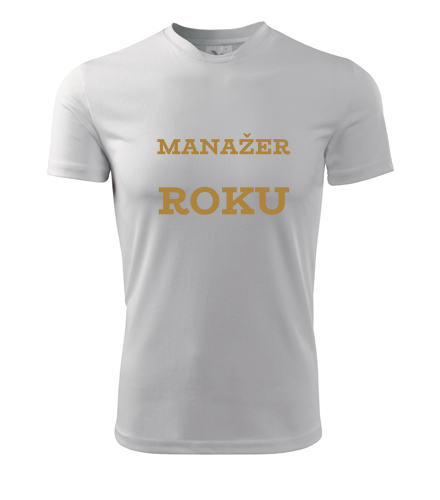 Tričko manažer roku - Dárek pro zaměstnance