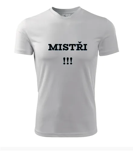 Bílé tričko mistři