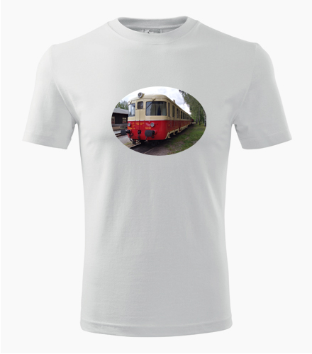 Tričko s motorovým vozem 820-056-0 - Dárek pro železničáře