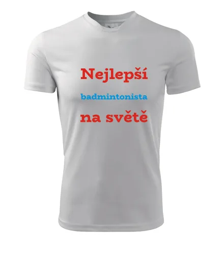 Bílé tričko nejlepší badmintonista na světě