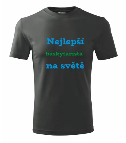 Grafitové tričko nejlepší baskytarista na světě