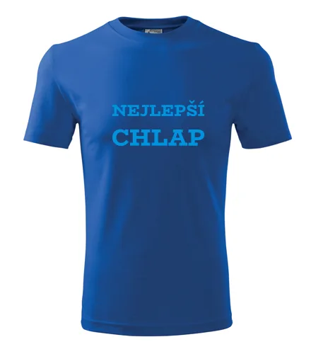 Modré tričko nejlepší chlap