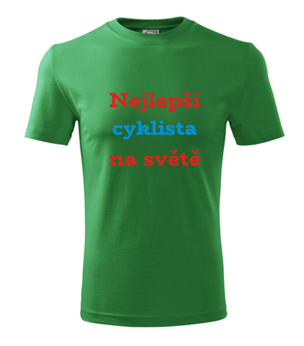 Zelené tričko nejlepší cyklista na světě