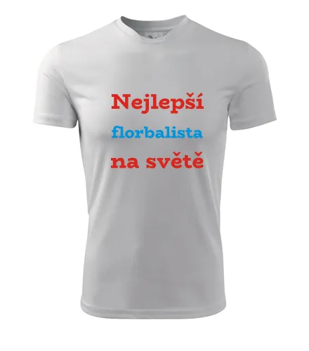Tričko nejlepší florbalista na světě