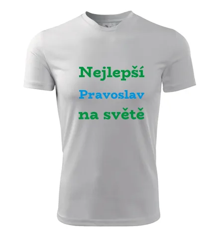 Bílé tričko nejlepší Pravoslav na světě