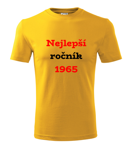 Žluté tričko Nejlepší ročník 1965