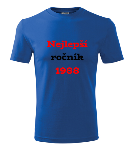 Modré tričko Nejlepší ročník 1988