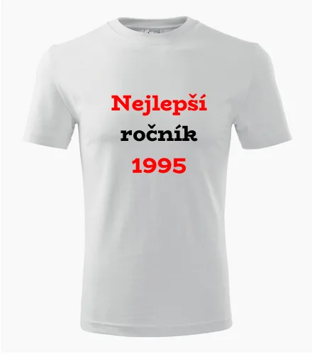 Bílé tričko Nejlepší ročník 1995