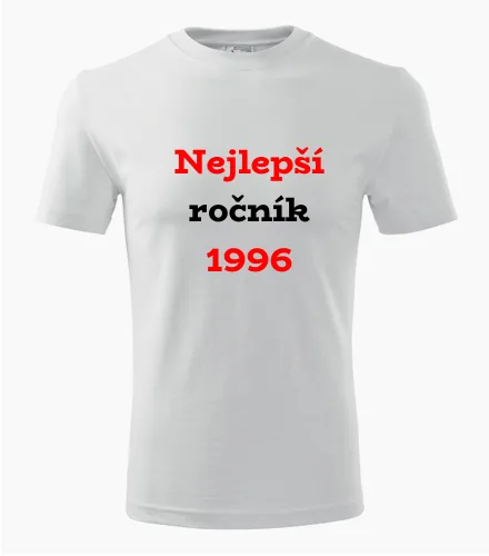 Bílé tričko Nejlepší ročník 1996