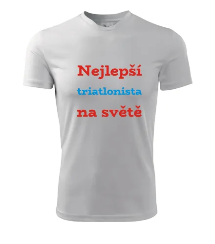 Bílé tričko nejlepší triatlonista na světě