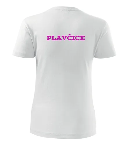 Bílé dámské tričko plavčice dámské