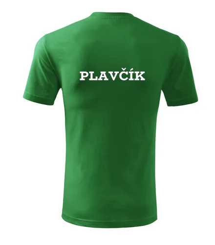 Zelené tričko plavčík