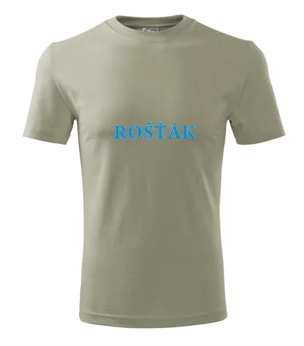 Khaki tričko Rošťák