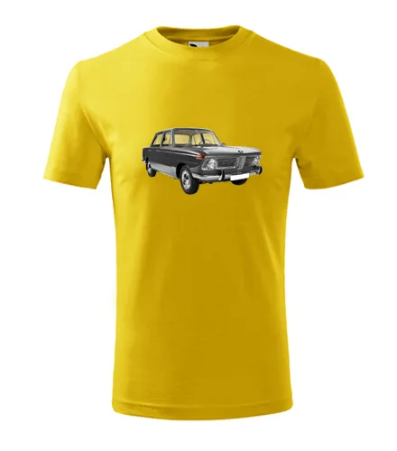 trička s potiskem Žluté dětské tričko s BMW 1600 