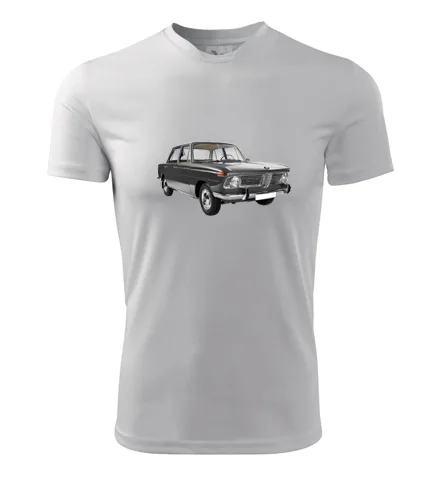 trička s potiskem Bílé tričko s BMW 1600 