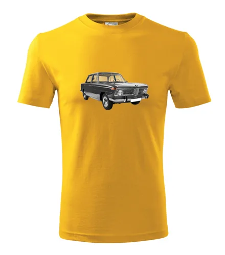 trička s potiskem Žluté tričko s BMW 1600 