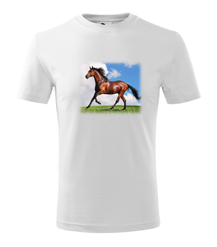 Tričko s koněm dětské - Dětská trička s koňmi