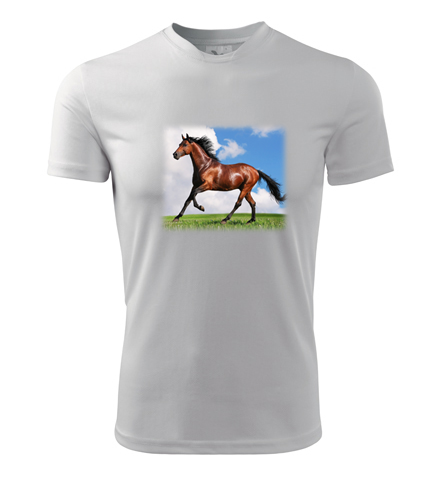 Tričko s koněm - Trička se zvířaty pánská
