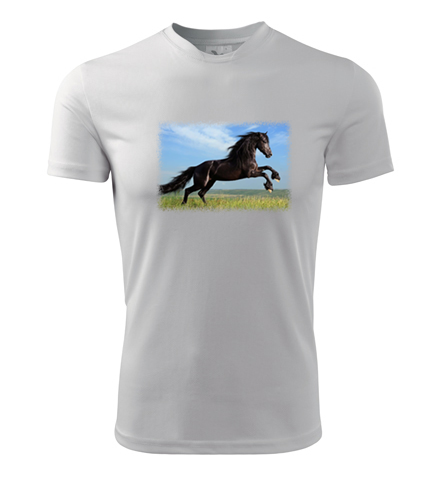 Tričko s koněm 2 - Dárek pro ošetřovatele koní