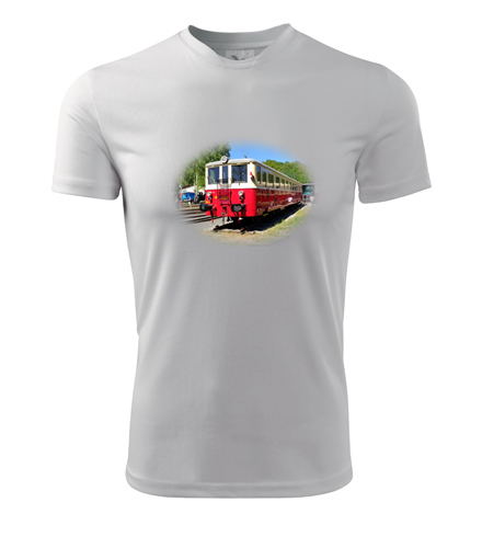Tričko s motorovým vozem 830 - Dárek pro příznivce železnice