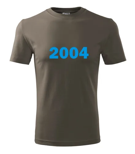 trička s potiskem Army tričko s rokem narození 2004 