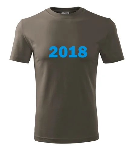 trička s potiskem Army tričko s rokem narození 2018 
