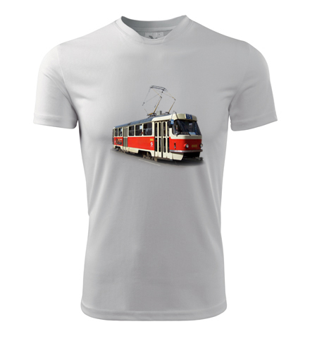 Tričko s tramvají T3 - Retro trička pánská