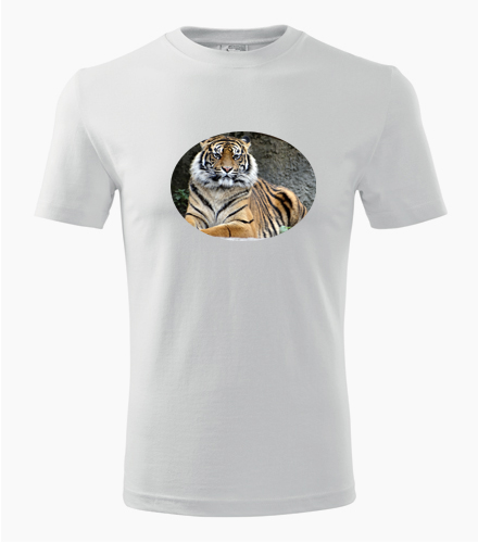 Tričko s tygrem - Trička se zvířaty pánská