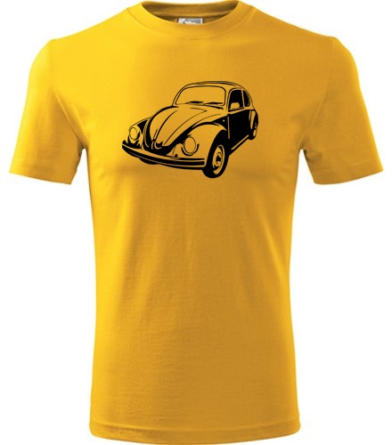 Žluté tričko s VW Broukem